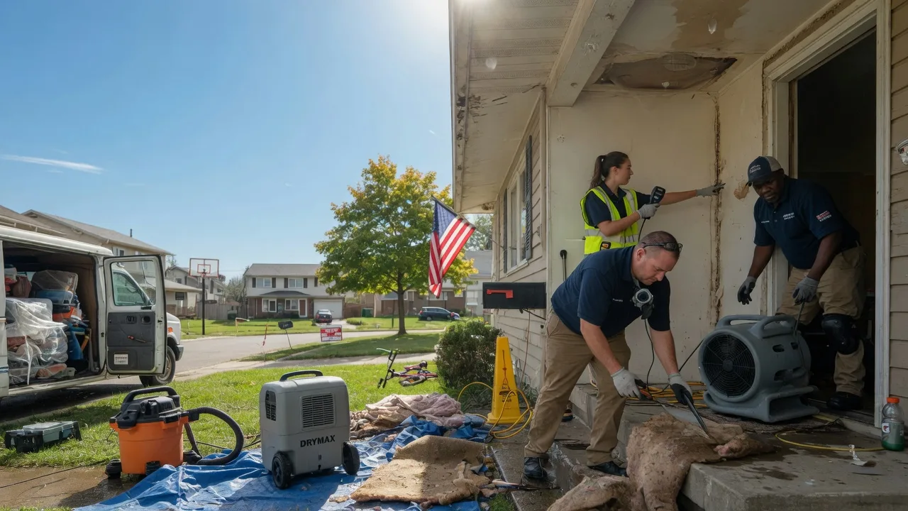 Water Damage Restoration in Ellinger, TX near me